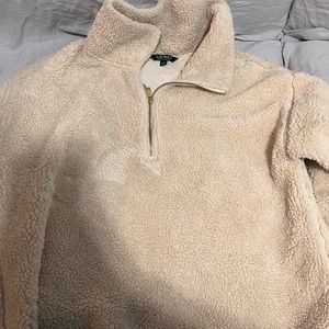 Ralph Lauren Quarter Zip Sherpa